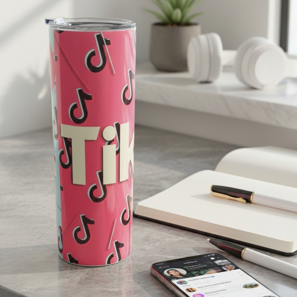 Pink TikTok Tumbler